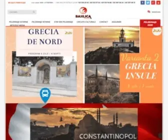 Pelerinaj.ro(Agenția de pelerinaje Basilica Travel) Screenshot
