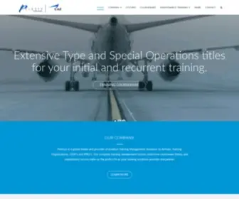 Pelesys.com(Aviation Training Management Solutions) Screenshot