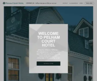 Pelhamcourthotel.com(Pelham Court Hotel) Screenshot