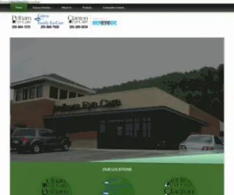 Pelhameyecare.com(Pelham Eye Care) Screenshot