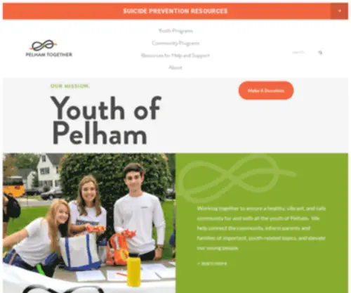 Pelhampact.org(Pelham Together) Screenshot