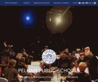 Pelhamschools.org(Pelham Union Free School District) Screenshot