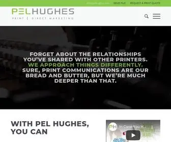 Pelhughes.com(New Orleans Print and Direct Marketing) Screenshot