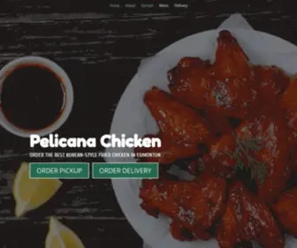 Pelicana-Chicken.com(Pelicana Chicken) Screenshot