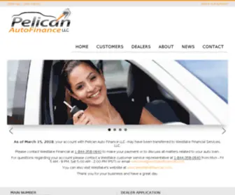 Pelicanaf.com(Pelican Auto Finance LLC's goal) Screenshot