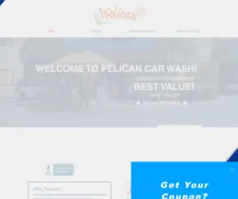 Pelicancarwash.com(Pelican) Screenshot