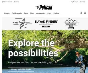 Pelicansport.com(Kayaks, Paddle boards, fishing kayaks and pedal boats) Screenshot