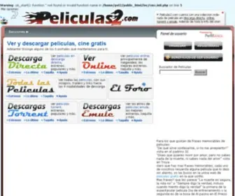 Peliculas2.com(Ver y descargar peliculas) Screenshot