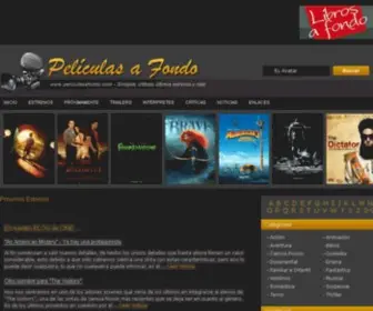 Peliculasafondo.com(Películas y estrenos de cine) Screenshot