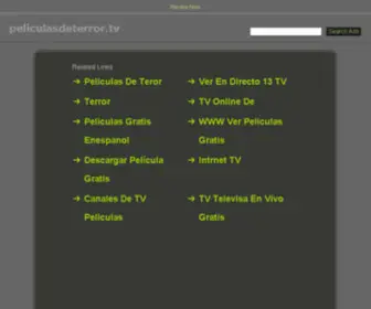 Peliculasdeterror.tv(Peliculas de suspenso) Screenshot