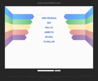 PeliculasfullHD.com(Peliculasfullhd) Screenshot