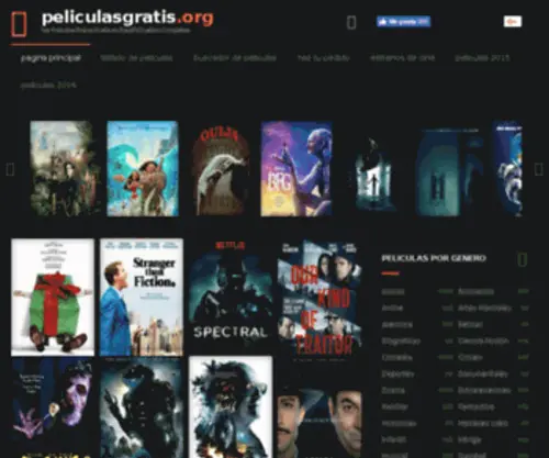 Peliculasgratis.org(Encuentra y desbloquea las mejores webs españolas) Screenshot