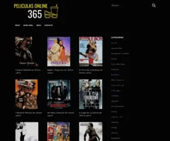 Peliculasonline365.com(Peliculasonline 365) Screenshot