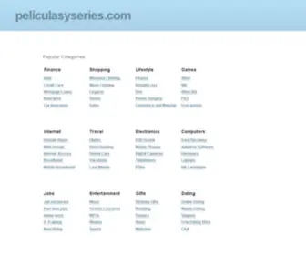 Peliculasyseries.com(Estrenos de cine) Screenshot