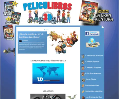 Peliculibros.com(Peliculibros 3D) Screenshot