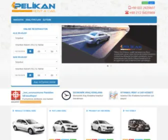 Pelikancar.com(İstanbul merkezli firmamız Türkiye genelinde araç kiralama (rent a car)) Screenshot