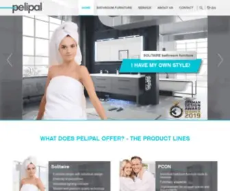 Pelipal.com(Brands furniture by Pelipal) Screenshot