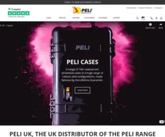 Peliproducts.co.uk(Peli UK) Screenshot