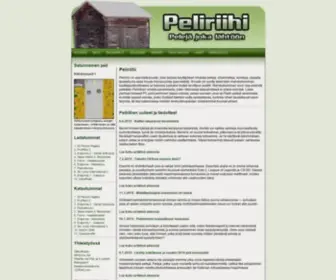 Peliriihi.com(Peliriihi sivusto) Screenshot