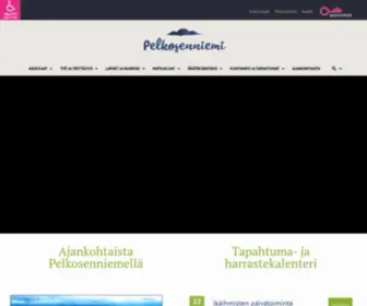 Pelkosenniemi.fi(Pelkosenniemi kunta) Screenshot