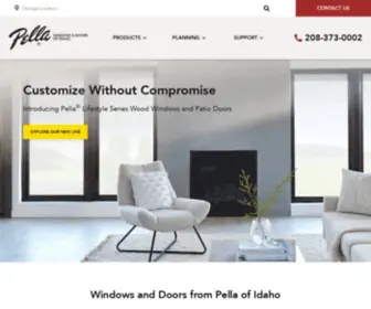 Pellaofidaho.com(Windows and Doors) Screenshot