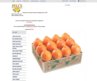 Pellcitrus.com(Florida citrus grower packer & shipper since 1925) Screenshot