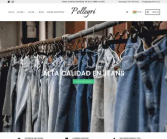 Pellegridenim.com(Pellegri Collection) Screenshot