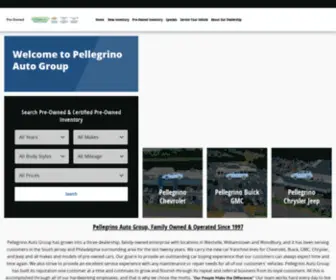 Pellegrinoautogroup.com(Pellegrinoautogroup) Screenshot