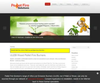 Pelletfiresolutions.co.nz(Pellet Fire Solutions) Screenshot