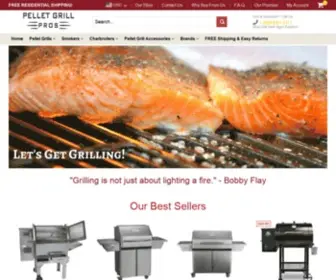 Pelletgrillpros.com(Pellet Grill Pros) Screenshot