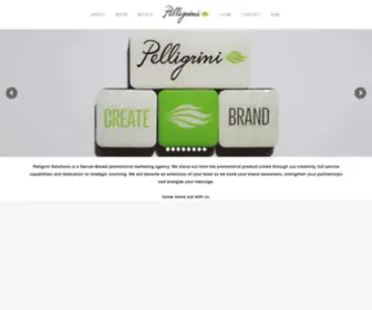 Pelligrini.com(Extending Your Brand) Screenshot