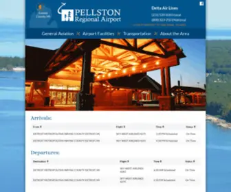 Pellstonairport.org(Pellston Regional Airport Serving Northern Michigan Emmet County) Screenshot