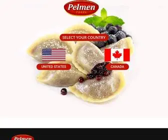 Pelmen.com(Simply, The World's Finest Perogy) Screenshot