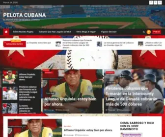 Pelotacubanablog.com(This domain name) Screenshot