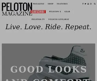 Pelotonmagazine.com(Peloton Magazine) Screenshot