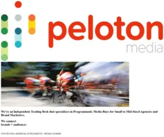 Pelotonmedia.ca(Peloton Media) Screenshot