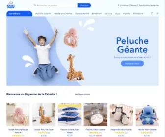 Peluche-Geante.fr(Peluche Géante) Screenshot