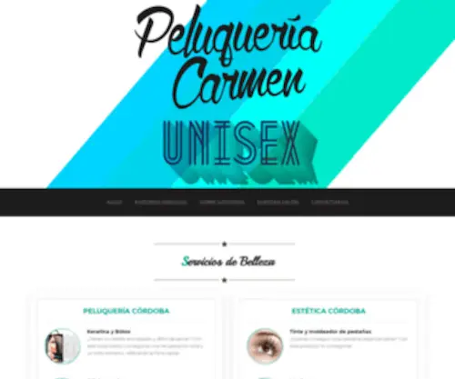 Peluqueria-Carmen.com(Peluqueria Cordoba Centro) Screenshot