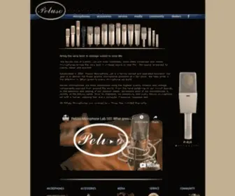 Pelusomicrophonelab.com(Peluso Microphone Lab) Screenshot