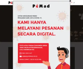 Pemad.or.id(Agile Translation Service) Screenshot