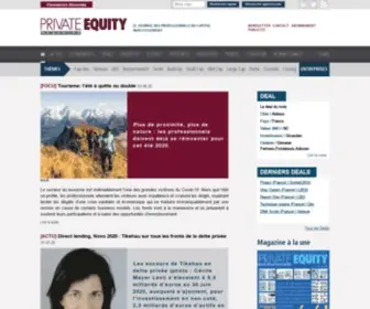 Pemagazine.fr(Private Equity Magazine présente l'actualité du capital investissement sous toutes ses formes) Screenshot