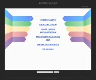Pemaintogel.us(Paito) Screenshot