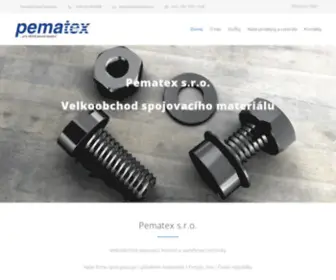 Pematex.cz(Pematex) Screenshot