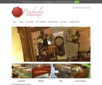 Pemberley-Antiguedades.com(Pemberley Antiguedades) Screenshot