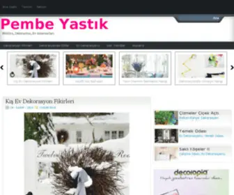 Pembeyastik.com(Ev Dekorasyon Fikirleri) Screenshot