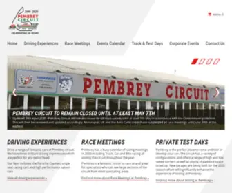 Pembreycircuit.co.uk(Pembrey Circuit) Screenshot