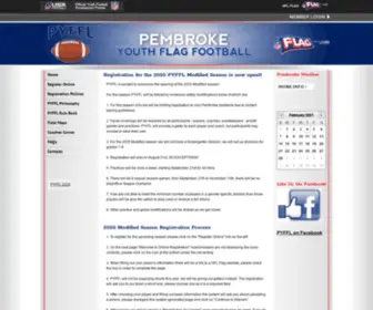 Pembrokeflagfootball.com(Pembrokeflagfootball) Screenshot