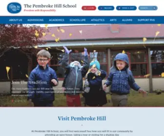 Pembrokehill.org(Pembroke Hill School) Screenshot