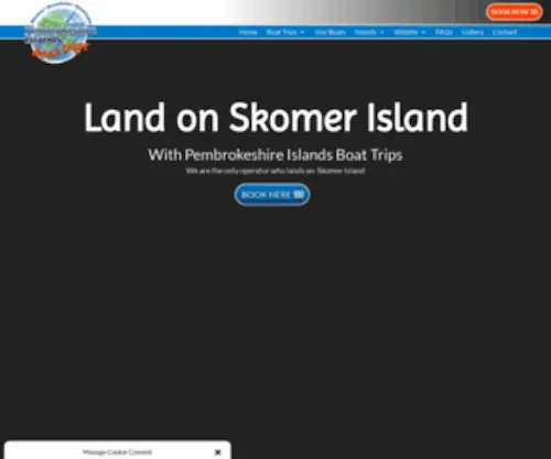 Pembrokeshire-Islands.co.uk(Bot Verification) Screenshot