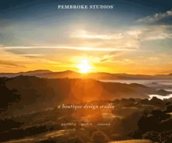 Pembrokestudios.com(Pembroke Studios) Screenshot